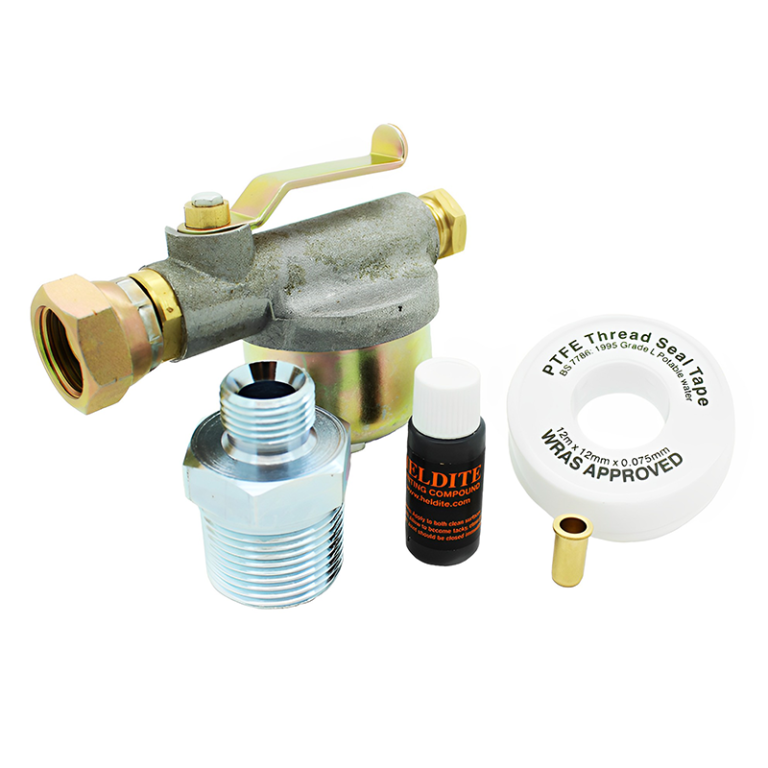 Atkinson AFV1001 Bottom Outlet Oil Filter Valve Left