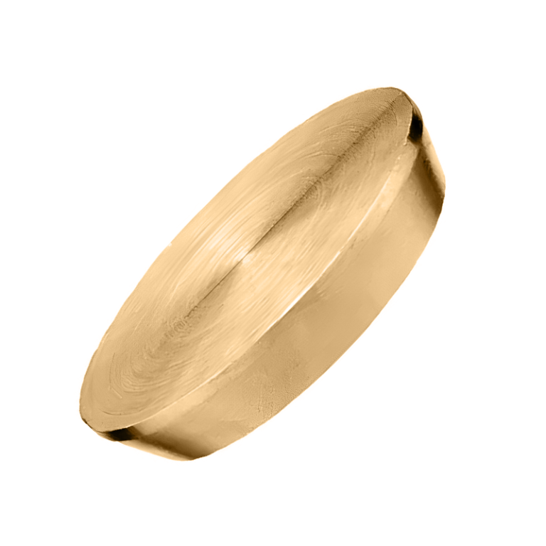 Brass Compression Blanking Disc - 54mm Left