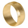 Brass Imperial Compression Ring Olive - 1 1:2 Left