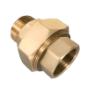 Brass Male & Female Cone Seat Union - 3:4 BSP