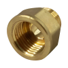 Brass Reducing Coupling - 1_2_ BPS x 3_8_ BSP Left