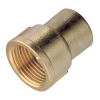 Brass Reducing Socket - 1:2 X 1:4 BSP Left