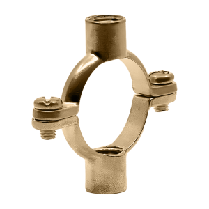 Cast Brass Double Pipe Ring - 15mm