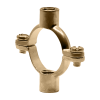 Cast Brass Double Pipe Ring - 42mm Left
