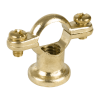 Cast Brass Pipe Ring & Back Plate - 35mm