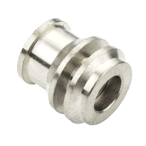 Chrome Plated Brass Single Part Compression Reducer - 22mm x 15mm
