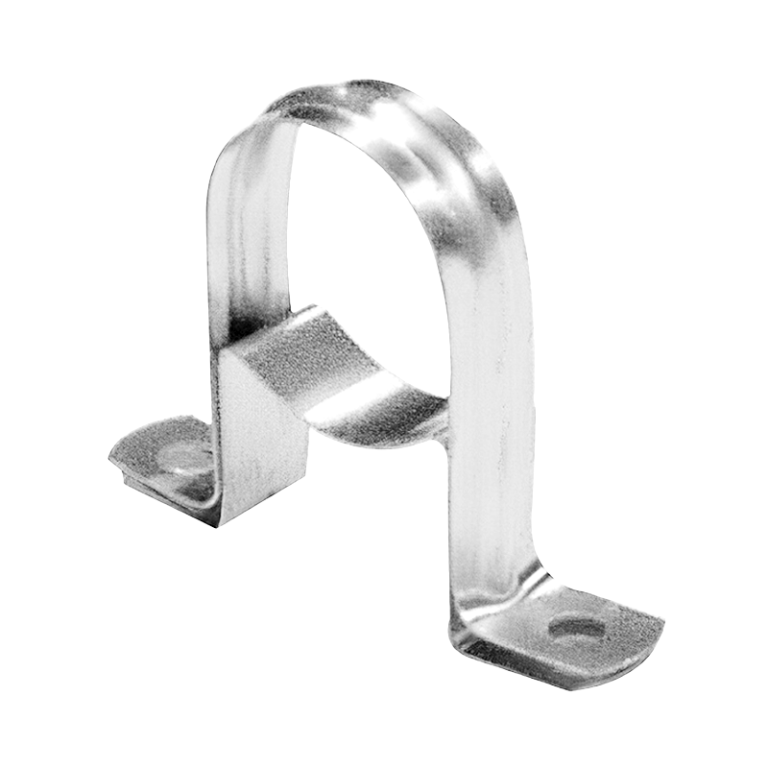 Chrome Plated Copper Saddle with Spacer - 15mm Left