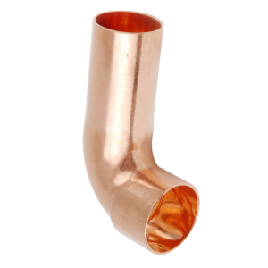Copper End Feed 90° Long Tail Street Elbow - 22mm