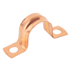 Copper Pipe Saddle Clips - 42mm