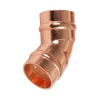 Copper Solder Ring 45° Elbow - 42mm Left