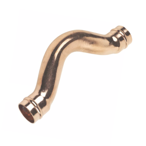 Copper Solder Ring Full Crossover – 22mm Left