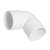 FloPlast ABS WS11W Solvent 90° Waste Knuckle - 40mm