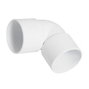 FloPlast ABS WS11W Solvent 90° Waste Knuckle - 40mm