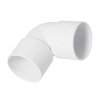 FloPlast ABS WS12W Solvent 90° Waste Knuckle - 50mm Left