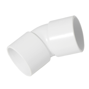FloPlast ABS WS19 Solvent 135° Obtuse Bend - 40mm Left