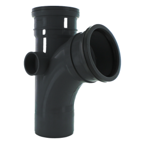 FloPlast Black Soil Ring Seal 112.5° Branch - 110mm