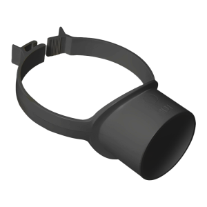 FloPlast Black Soil Ring Seal Strap Boss - 110mm