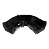 FloPlast Black Square Gutter Adjustable 50 to 156° Angle - 114mm