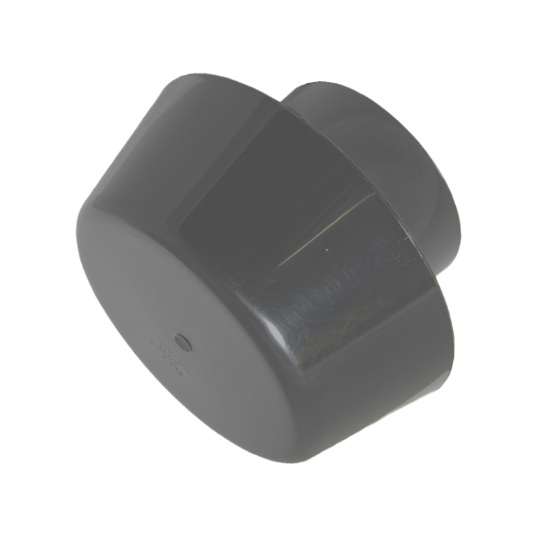 FloPlast Grey Ring Seal Soil Extract Cowl - 110mm Left