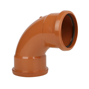 FloPlast Underground Double Socket 87.5° Bend - 110mm