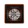 FloPlast Underground Square Hopper & Grid - 110mm Top