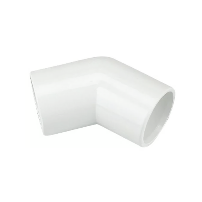 FloPlast White Overflow Pipe 135° Bend - 21.5mm Left