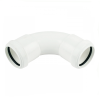 FloPlast White Pushfit Waste Pipe Bend - 32mm Left