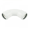FloPlast White Pushfit Waste Pipe Bend - 40mm