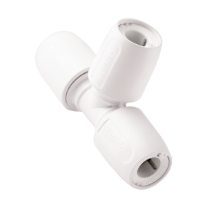Hep2O Plastic Equal Tee - 28mm