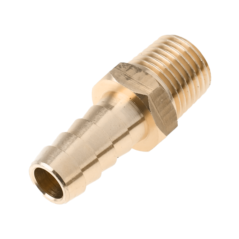 Hose Connector Male Serrated Tail Adapter - 1 1:2 BSP Left