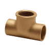 1 X 1 X 1/2 Inch Flexible Copper Tee Fitting For Plumbing