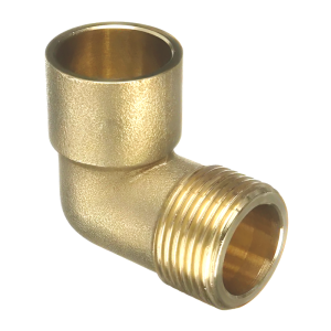 Iron Male End Feed Elbow 90° - 22mm x 3:4 BSP