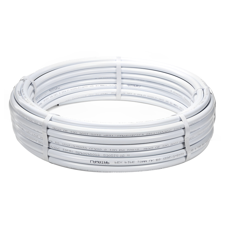 JG Speedfit White PEX Barrier Pipe Coil - 15mm x 25m Left