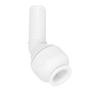 JG Speedfit White Plastic 135° Stem Elbow - 22mm