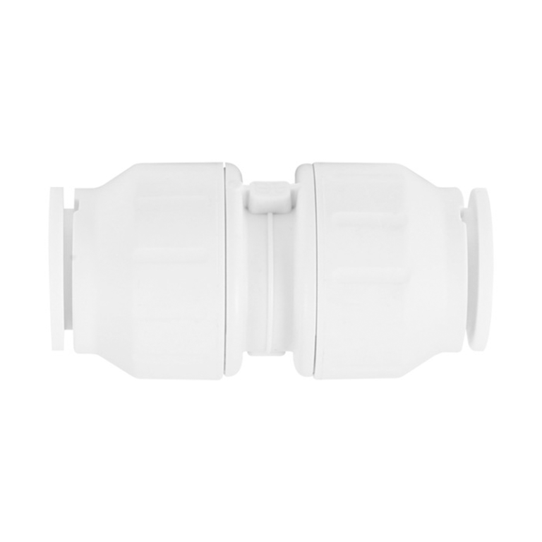 JG Speedfit White Plastic Equal Straight Coupler Straight