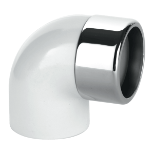 McAlpine 90° Bend CP Brass x ABS Connector - 32:35mm