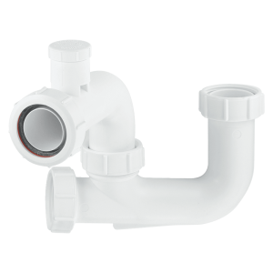 McAlpine L10V Seal Anti-Syphon Bath Trap - 40mm Left
