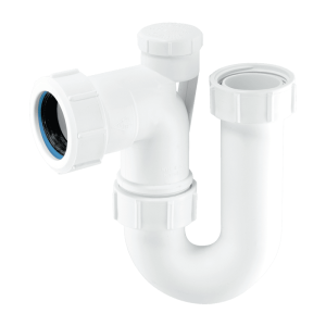 McAlpine SC10V Tubular Swivel Anti-Syphon P Trap - 40mm Left