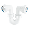 McAlpine SG10 Running Tubular Swivel P Trap - 2 Inch