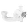 McAlpine SM10V Seal Anti Syphon Bath Trap with Cleaning Eye - 40mm