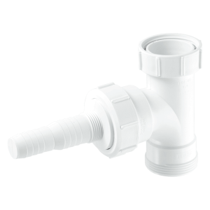 McAlpine V33L Surefit Swept Tee with Appliance Nozzle - 40mm Left