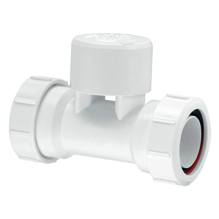 McAlpine Ventapipe 25 with 1 1_2” Universal Outlet Left