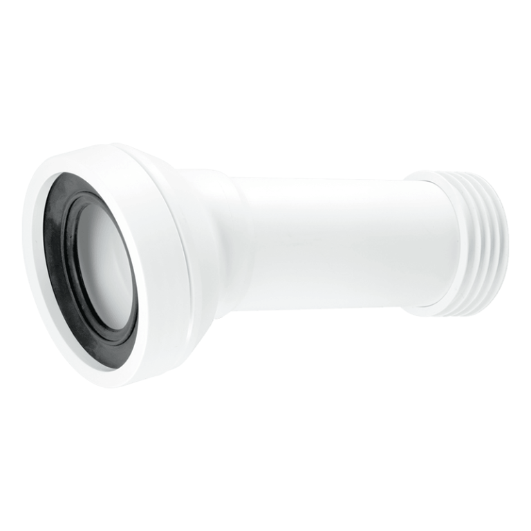 McAlpine WC-CON7B 14° Angle Length Rigid Connector - 90mm Left
