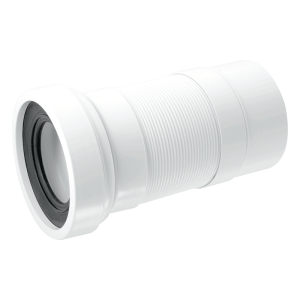 McAlpine WC-F26P Plain End Outlet Flexible Connector - 110mm Left