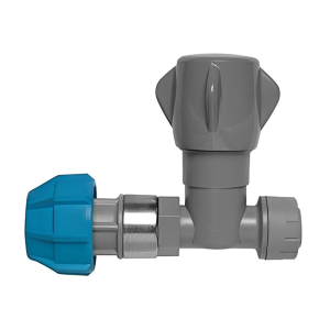 Polyplumb PB262515 Push Fit Polyfast Stop Cock - 25mm x 15mm Polypipe