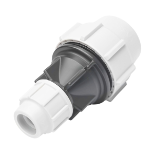 Plasson Compression MDPE Reducing Coupling - 32mm x 20mm Left