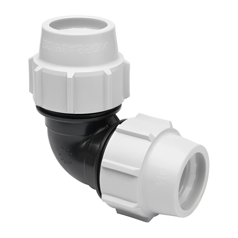 Plasson Compression MPDE 90° Elbow Bend - 32mm