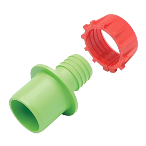 Plasson Imperial Low Density Light Green Adaptor - 1 BSP Left