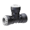 Plasson MDPE Push Fit Equal Tee - 25mm Left