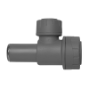 Polyplumb PB1222 Push Fit Reducing Spigot Tee - 22mm x 22mm x 15mm